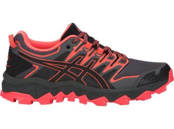 Asics Dam Trailskor GEL-FUJITRABUCO 7 Svarta/Korall